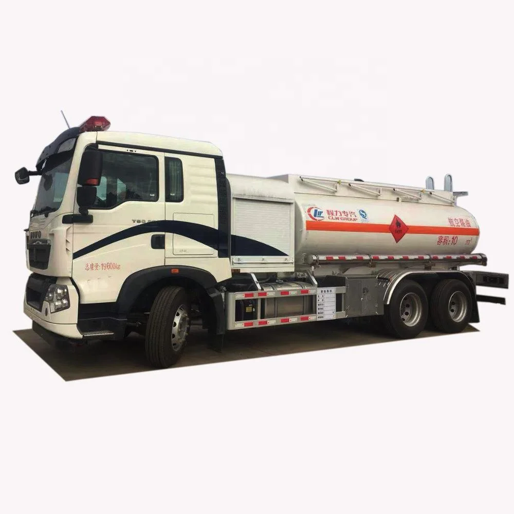 Customized Jet A1 Refuel Truck 6X4 10000 Liters Jet Fuel / Aviation