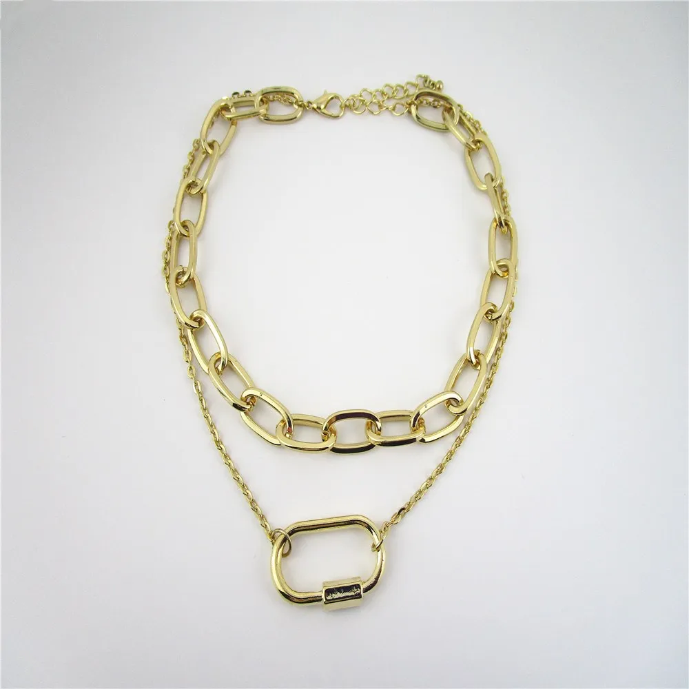 Gold Plated Chain Wholesale Jewelry Modern Jewellery