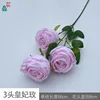 Rose Royale ZYJ à 3 têtes Rose clair