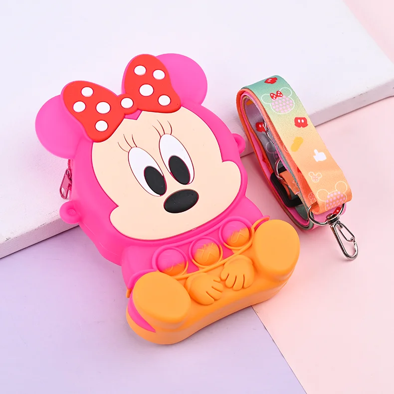 Новые силиконовые модные сумки через плечо с пузырьковым эффектом для девочек