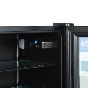 SL-55 China Factory Hot Selling 55L Small Capacity Electric Single Door Ice Bar Glass Door Refrigeration Fridge