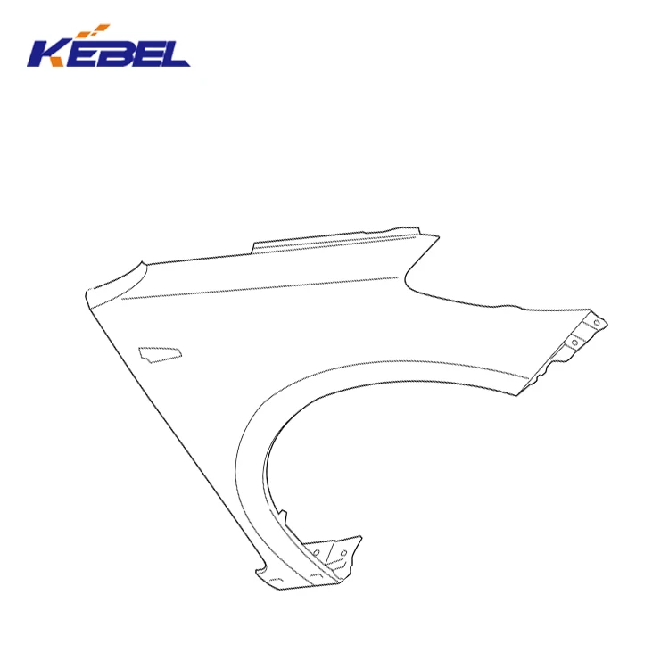 product kebel auto body parts front fender 66311 2t500 oem 66321 2t500 fender car for kia k5 2014189-6
