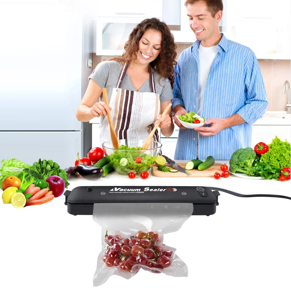 Портативный домашний пищевой вакуумный упаковщик поддержка ручного веса Бытовая Вакуумная