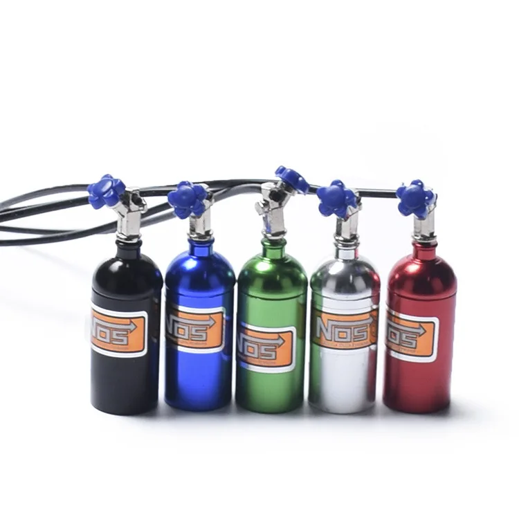 Metal Nos Nitrous Oxide Nitrogen Gas Bottle For 1/10 Rc Car Scx10 Trx4 D90 Rc4wd Buy Rc Car