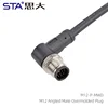 Angled Male Overmolded Plug