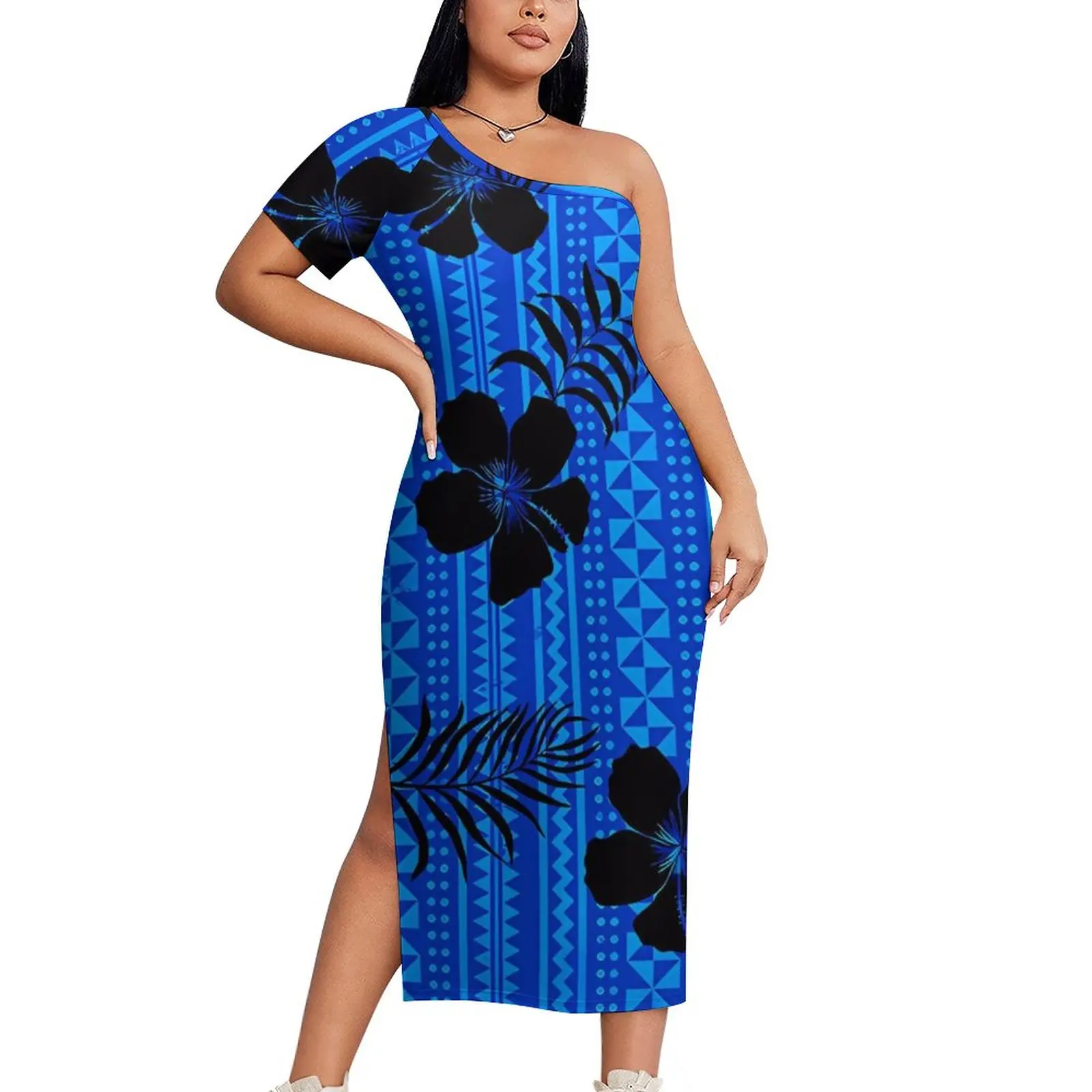 Custom Hawaiian Tropical Style Women's Casual Beach Dresses Resort Luxury  Clothes for Women Mid-length Dress| Alibaba.com