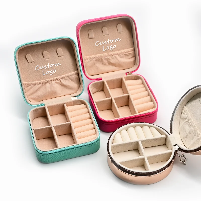 PU Leather Jewelry Box