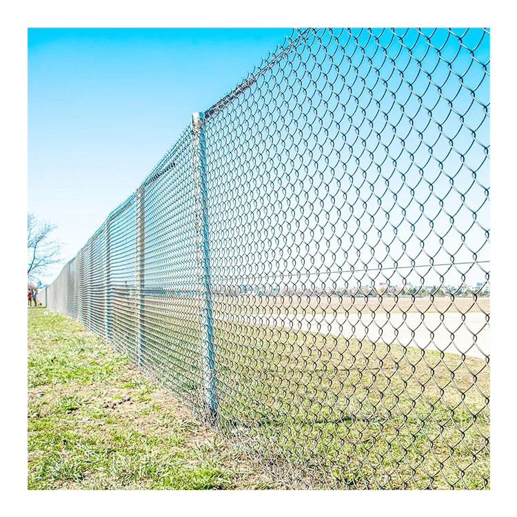 Roll up Galvanized Diamond Cyclone Wire Fencing Temporary 6 Foot Chain Link Fence for Hot Sale