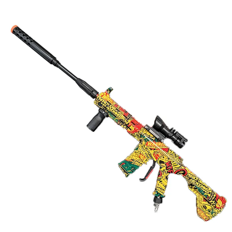 Customized 4000psi M4 Quick Coupling High Cleaning Machine Jet Water Guns Car Wash Painted Simulation Gun With Extension Wand