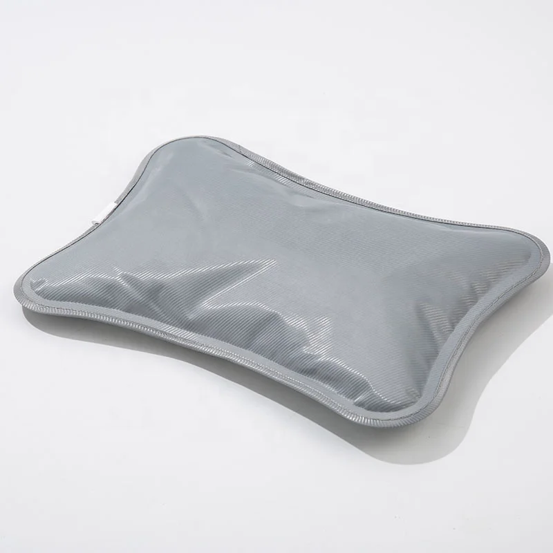 CE ROHS BSCI UKCA KC PSE RCM Manufacture Mercerized Embroider Thermal Therapy Electric Hot Water Bag for Pain Relief