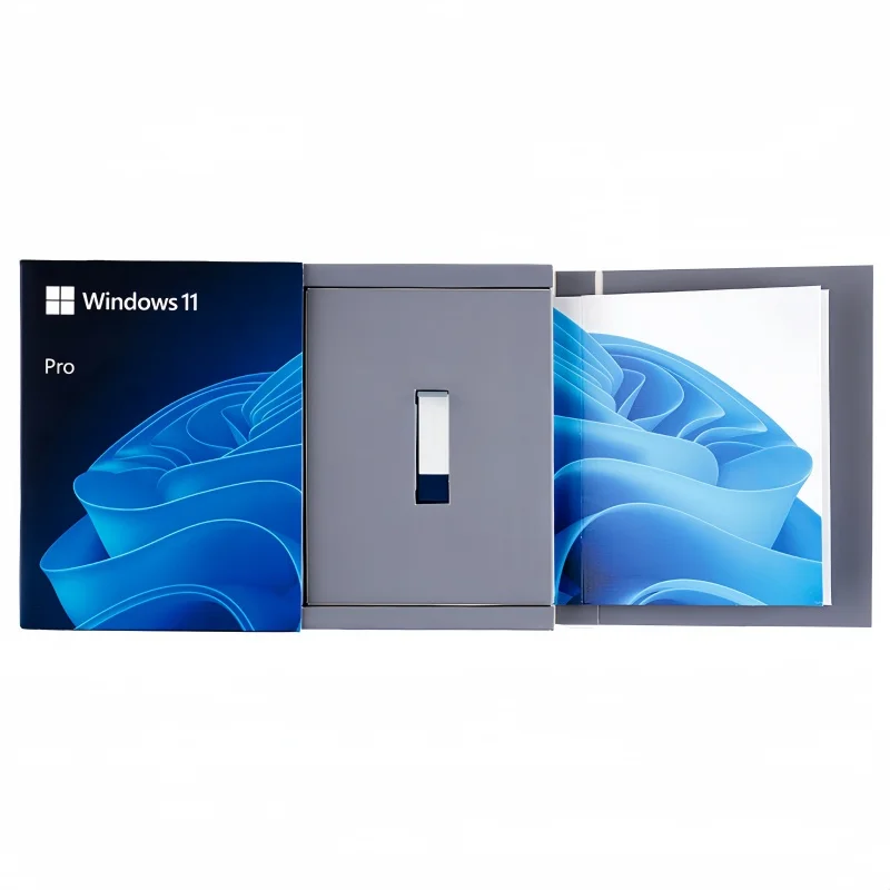 For Windows 11 Pro FPP USB Retail BOX English/Korean/Japanese/Russian Online Activation Win 11 Professional USB Full Package