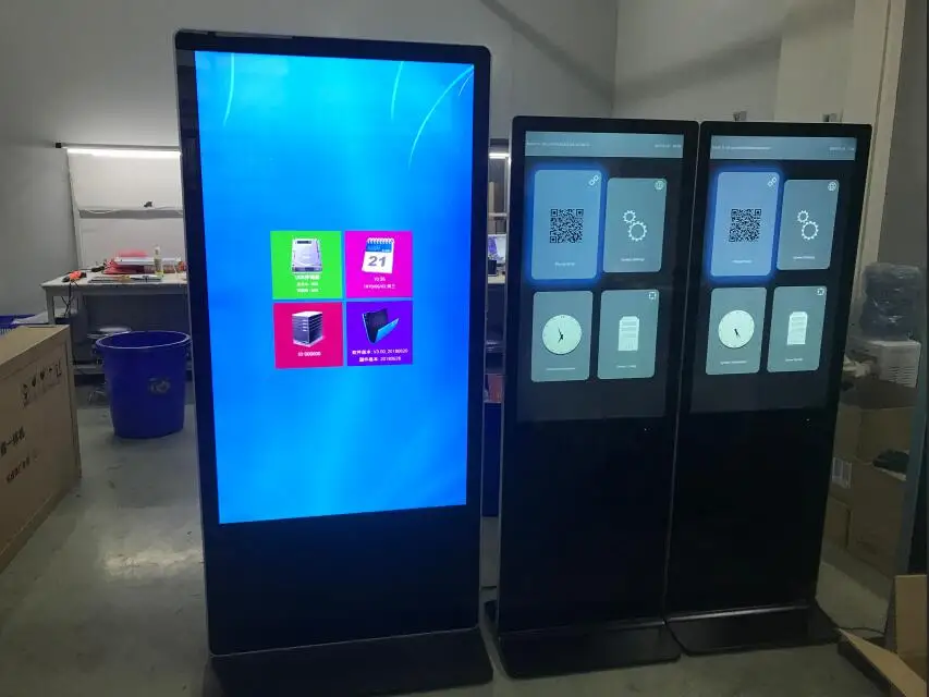 Shopping Mall LCD Panel Advertising Touch Screen Digital Signage Display