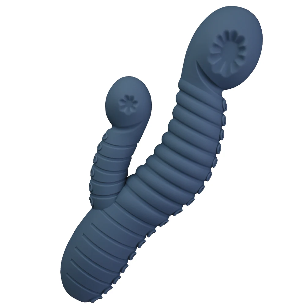 Rechargeable Dildo Snails Vibrator AV Stick Clitoris Sex Toys for Women  Female Dual Vibration G Spot Vagina MassagerMasturbator