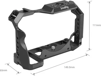 SmallRig Aluminum Alloy Cage for Nikon Z5 / Z6 / Z7 / Z6II / Z7II Camera with Built-in NATO Rail and Cold Shoe Mount for detail image