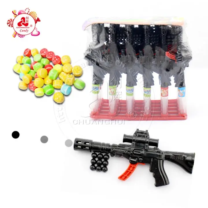 plastic gun candy