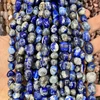 Natural Lapis Lazuli Nugget Beads