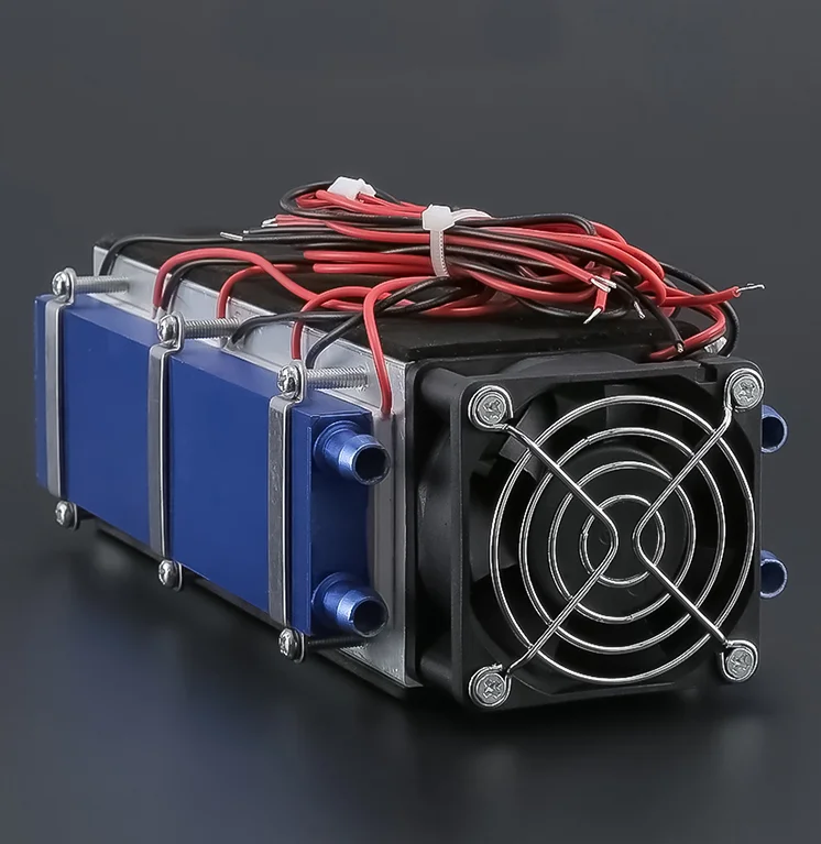 576w Semiconductor 8 Chips Air Conditioner System 12v Cooling Module Peltier Thermoelectric