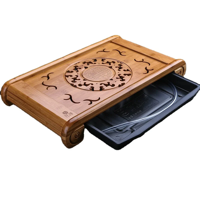 chinese style water storage tea tray afternoon tea tier tray