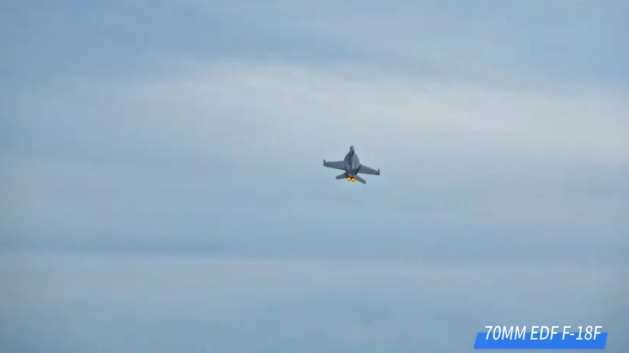 FMS 70mm F/A-18Fスーパーホーネット EDF ジェット PNP RC 飛行機キット