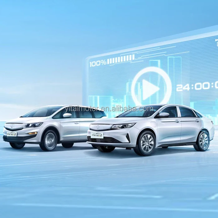 Green Electric Car EV Luxury Car Electric Automobile