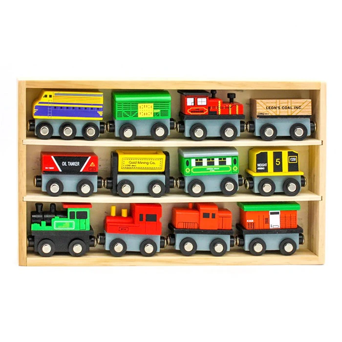 Wholesale Hot Sale Train Toys Magnetic Set Includes Engines
