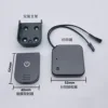 Interruptor táctil de superficie - Negro - Táctil inalámbrico