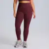 leggings - burgundy