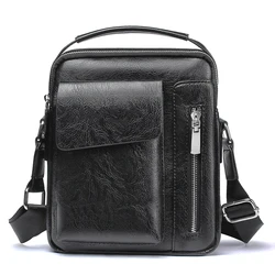 BALIYA High End Multi Functional Genuine Leather Laptop Shoulder Bag