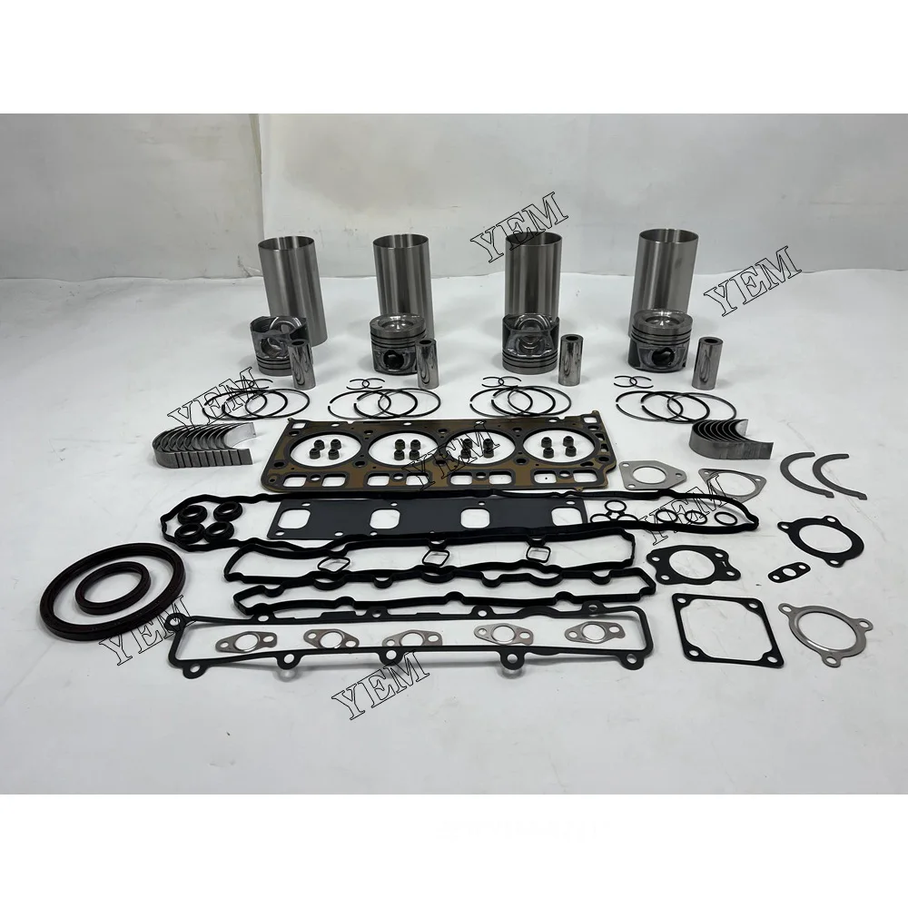 D34 Cylinder Liner Kit for Doosan Excavator Part Genuine Engine Parts 5