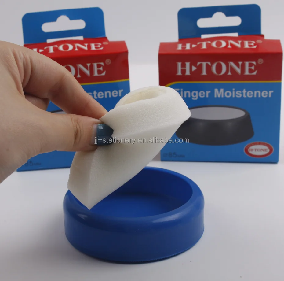 Éponge Humidificatrice Pour Doigts - Lot De 2 Pour Compter L'argent, Bureau, Banque - 5