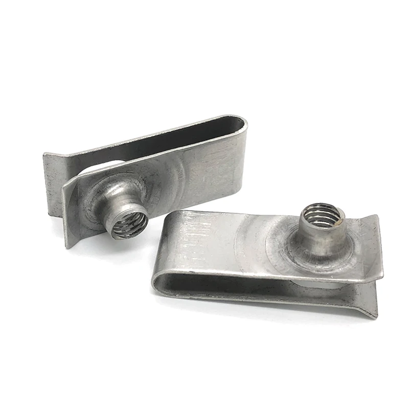 Steel M4-M10 Thread stainless steel metal u clip nut