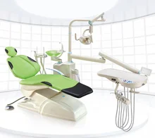 Factory Comfortable Dental Chair Full Set Electric Dental Chair Unit with Customized Colors