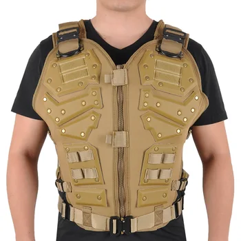 Factory price Waterproof Low MOQ Multi-function Black camouflage Tactical Vest Plate Carrier Tactical Vest