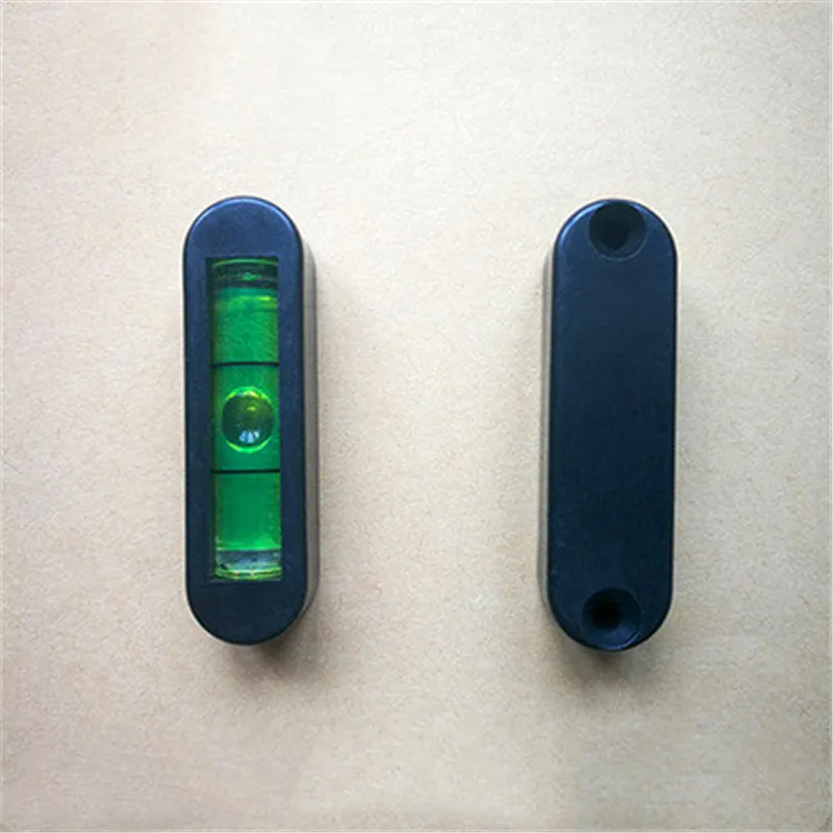 TEBAK Plastic Magnetic Level Bubble Universal Level Bubble Portable Horizontal Bead Spirit Level Bubble for TV Bracket