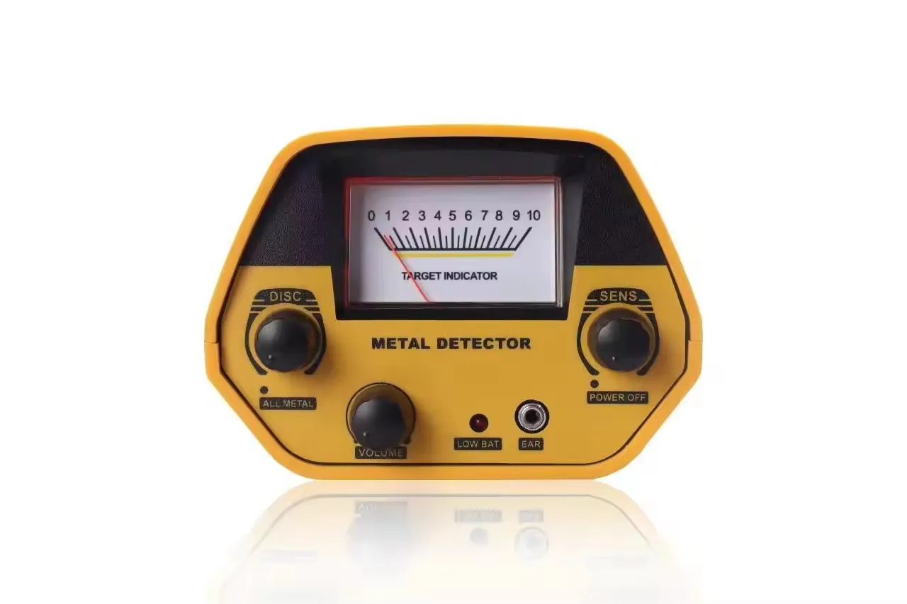 GTX5030 Yellow Deep Sensitive Metal Detectors Waterproof Gold Treasure Hunter Finder Outdoor
