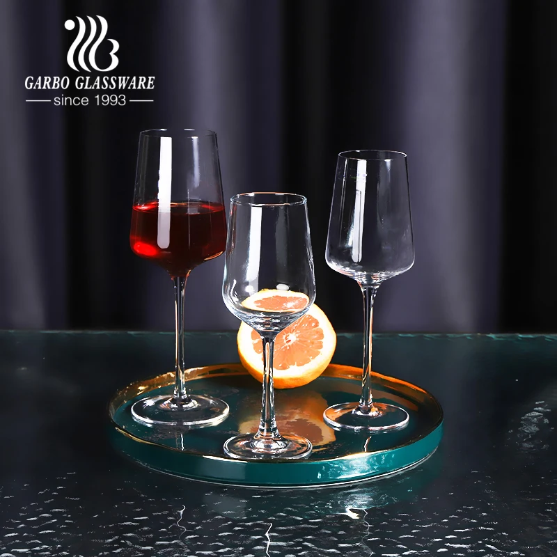 Stolzle Power Wine Glasses - Modern, One Piece, Lead-Free, Machine Made  Glassware 