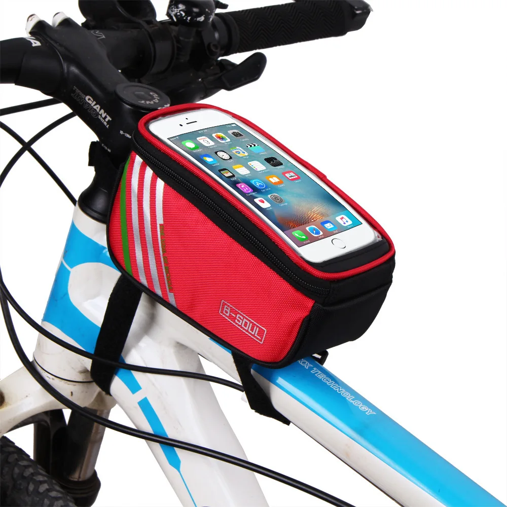 Fahrradzubehr MTB Rennrad Tasche Fahrrad-Oberrohrtasche Fahrrad-Handytasche