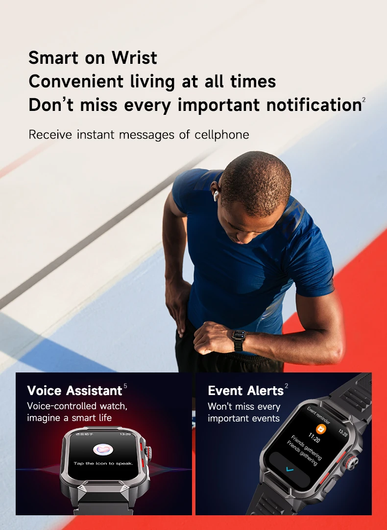 DF GTS9 MAI Health Vitality Score AMOLED Display Magnetic Heart Rate Blood Oxygen Sleep Monitoring HRV Stress Mood Tracking