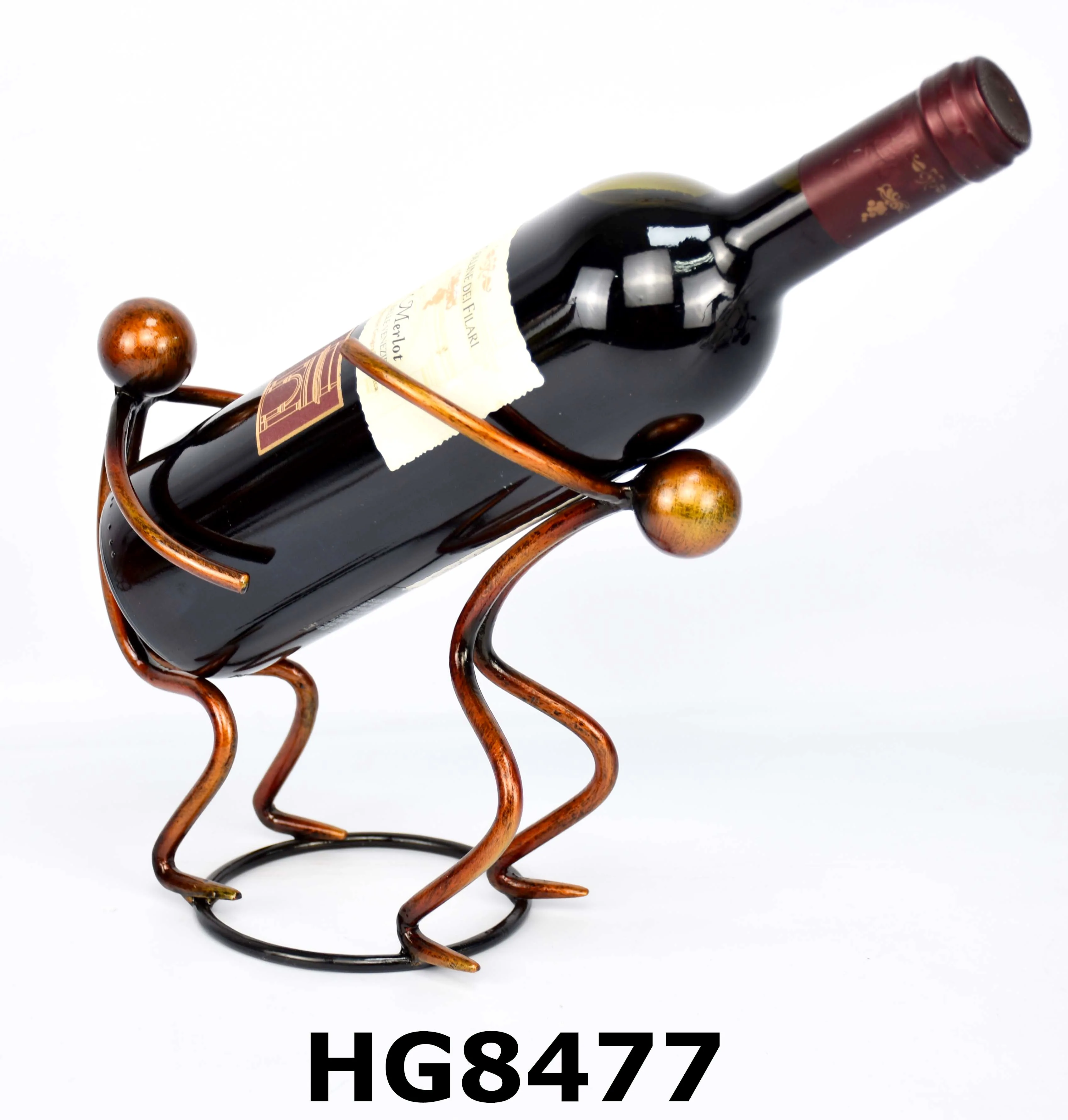Figurine Iron Wire Wine Bottle Holder For Home Decor Buy Wire Wine