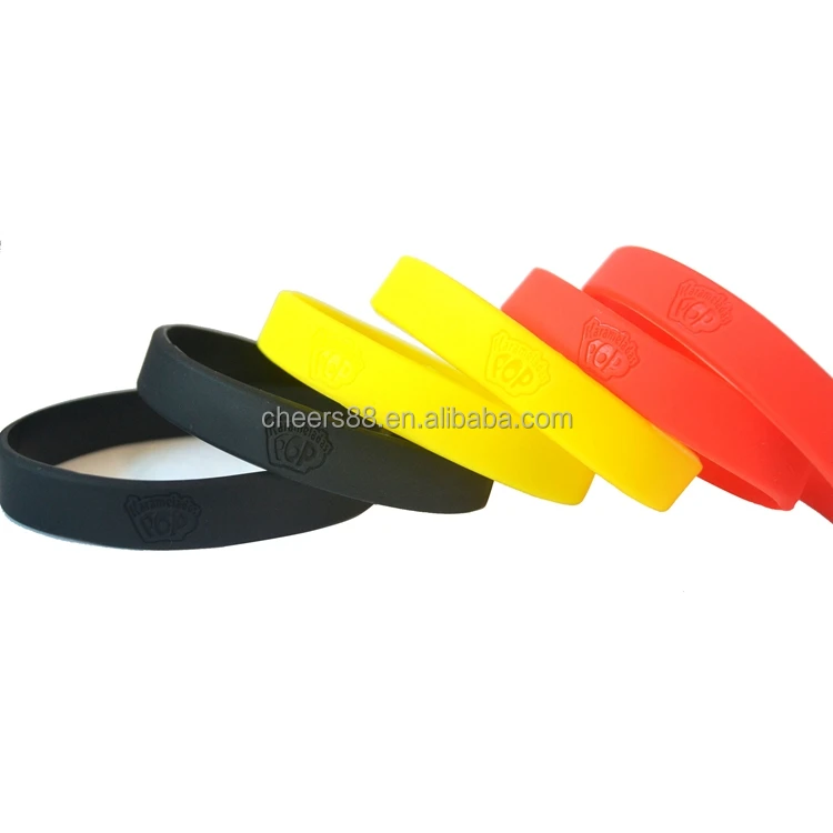 Sedex Factory Made Silicon Personalized Bracelet Advertising Rubber