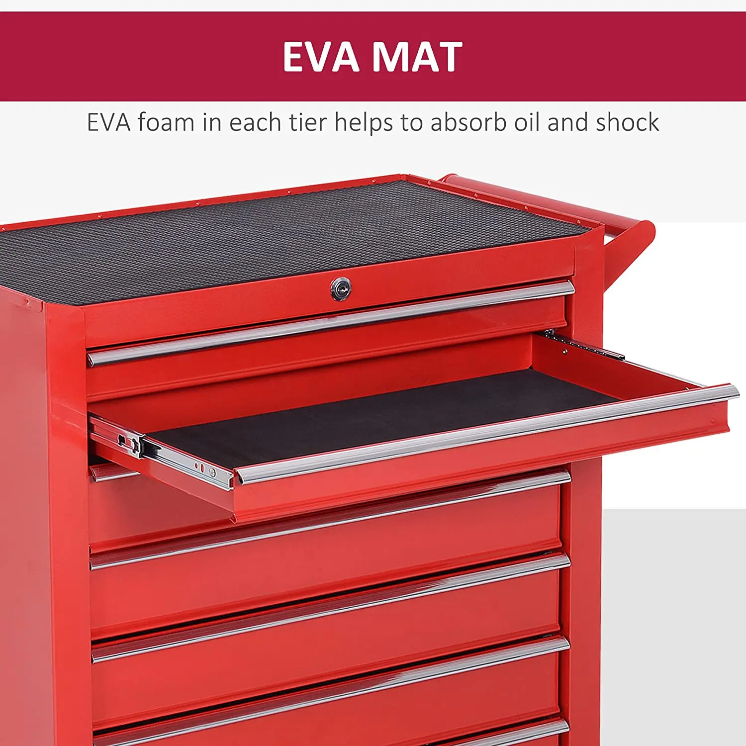Tool Box Cart Trolley Tool Cart Storage Toolbox Tank Drawer Auto Repair Cart Multifunctional manufacture