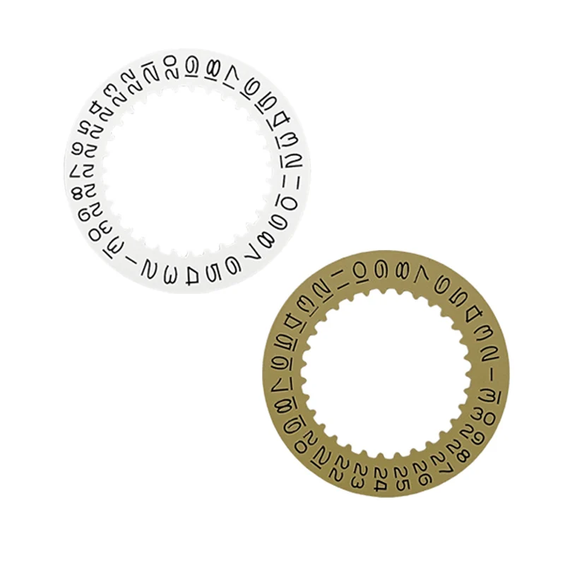 Vintage Date Disc for 3135 Watch Movement - Day Disk Calendar Wheel