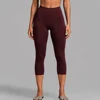 Burgundy Capri Pant