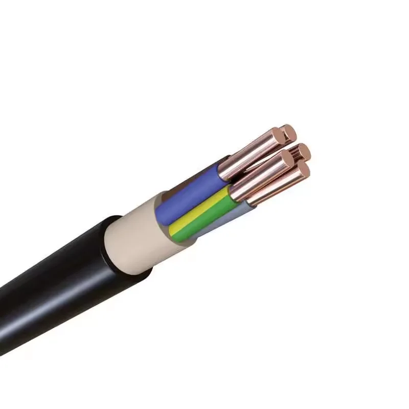 NYY Cable Wire PVC Insulated Electricity Cable Copper Wire 1 2 3 4 5 Core Low Voltage Power Cable