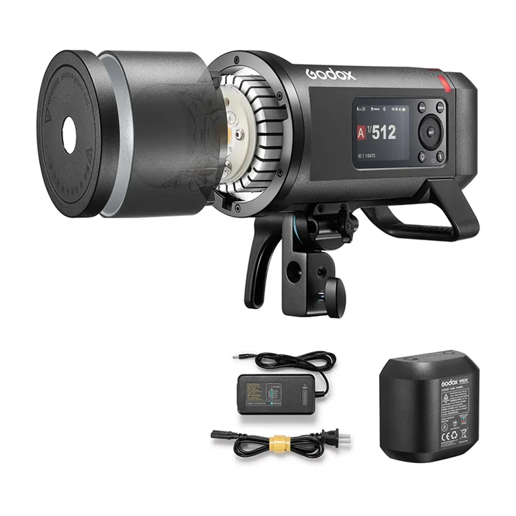 New Arrive Godox AD600 Pro AD600Pro II 600Ws Large Capacity Lithium Battery Outdoor Flash Strobe Speedlite