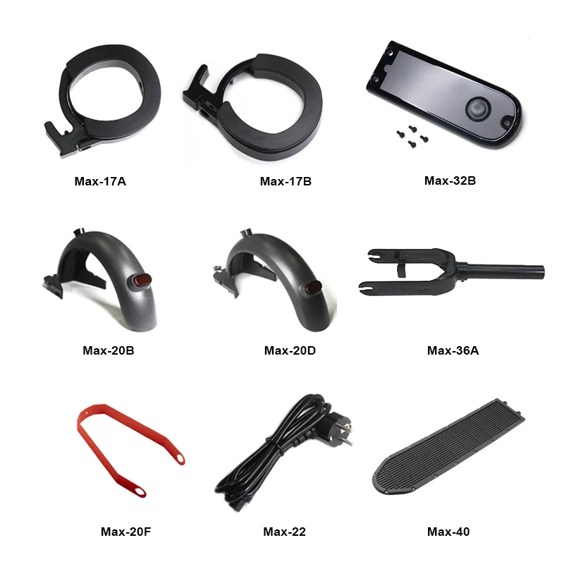 New Image E Scooter Body Parts Full Sets Original Max G30 Repair Parts