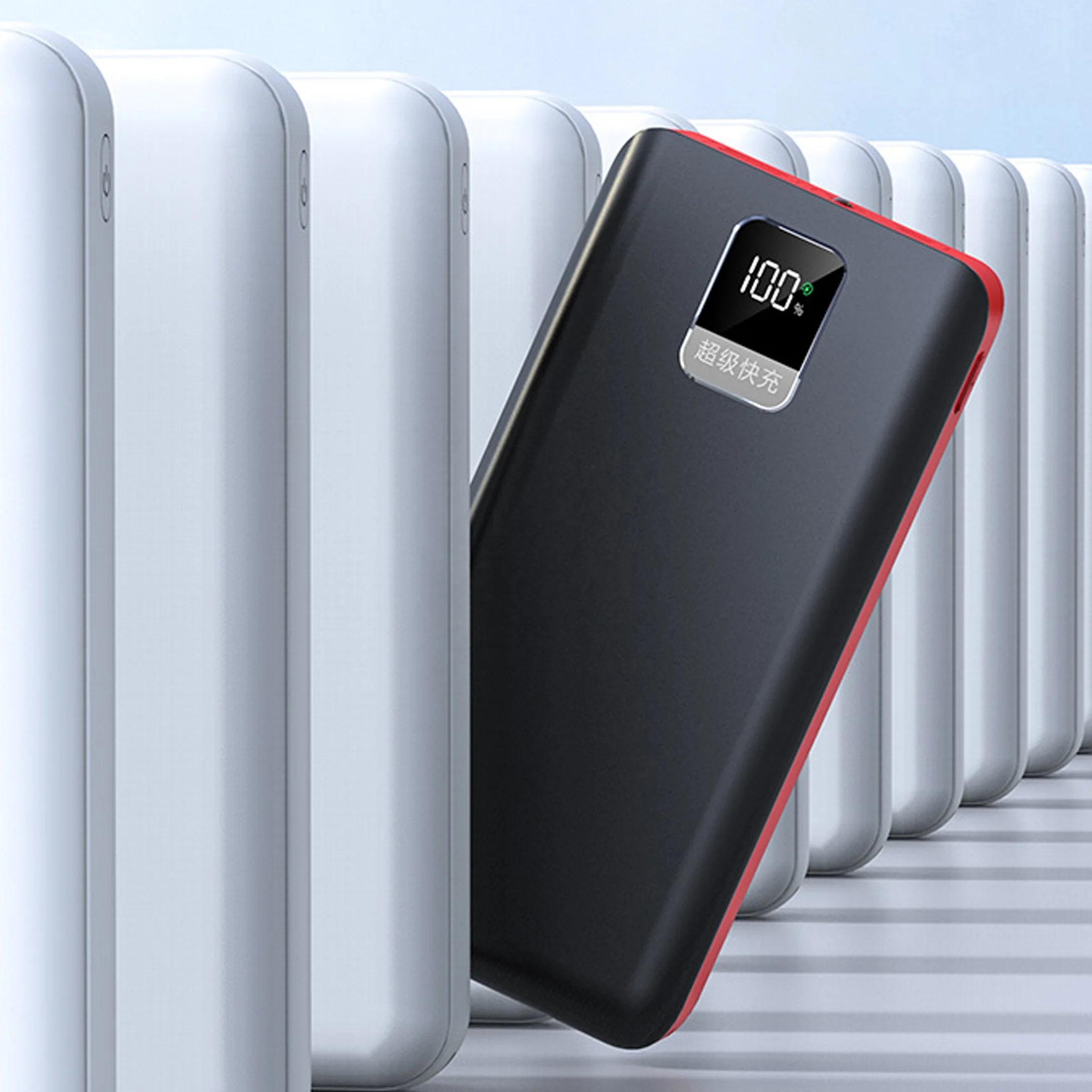 Fast Charger 30000mAh Power Bank Banks Mobile Phone Quick Charger 30000 Mah Powerbank for Mobile Phone