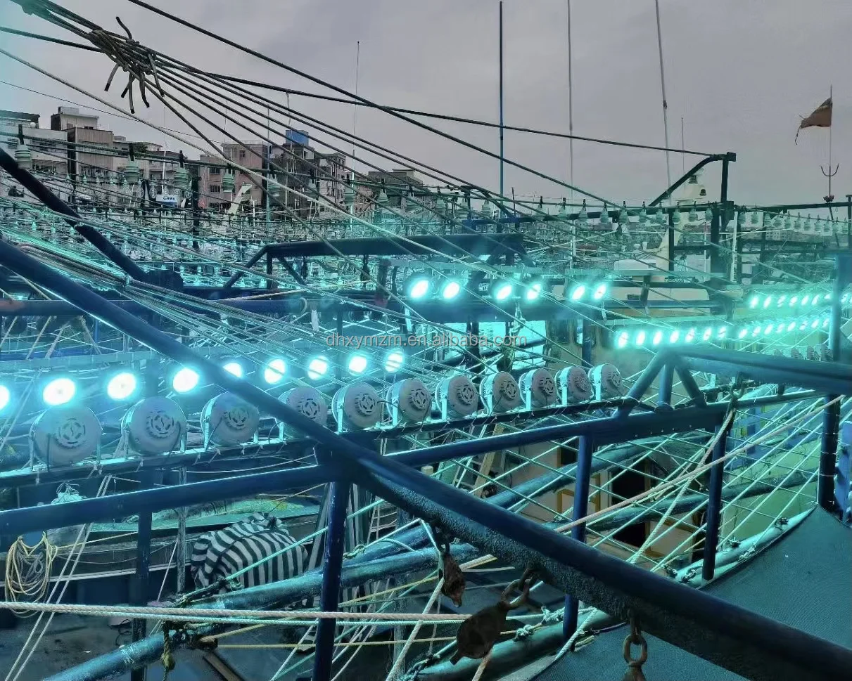 1000w Led Fishing Light On Water Fishing Finder Lights Ship Lamp Squid