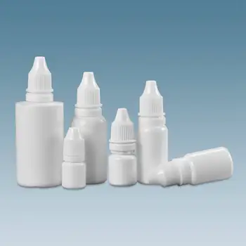 Free Samples LDPE 10ml 30ml 50ml 120ml Plastic Dropper Bottles with Tamper Evident Cap