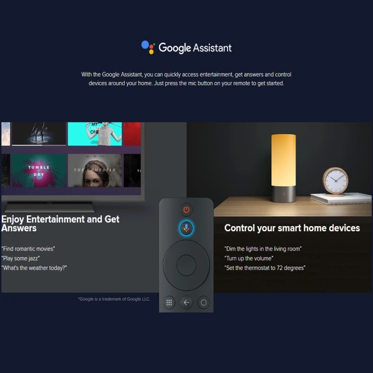 Tv Remote Xiaomi Box Google Home Global 4K Xiaomi TV Box S